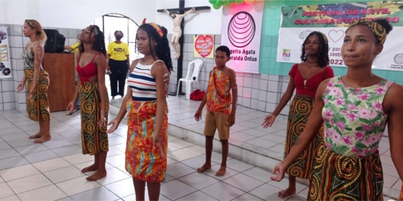 Jovens e Adolescentes da Compaixão participam de Festival de Artes, Cultura e Talentos