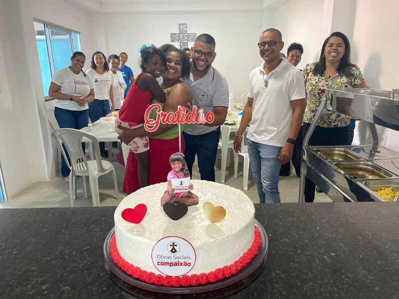 Emocionante demonstração de reconhecimento pelo apoio da Obras Sociais Missionários da Compaixão aquece corações e fortalece laços de solidariedade.