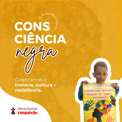 Os Missionários da Compaixão Celebram o Dia da Consciência Negra!