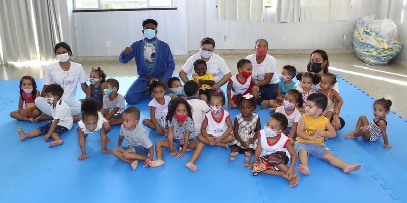 Jiu-jitsu versão Kids: creches passam a contar com aulas gratuitas