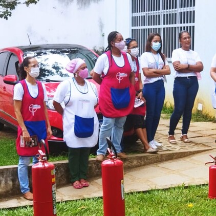 Prevenção ao incendio: colaboradores participam de capacitação