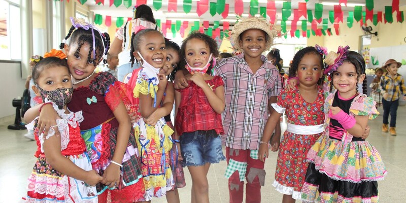 Educação Infantil: Escolinhas comunitárias celebram São João