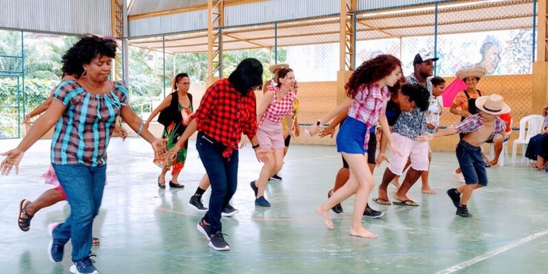 Arraiá marca festejos juninos do projeto Saúde em Movimento